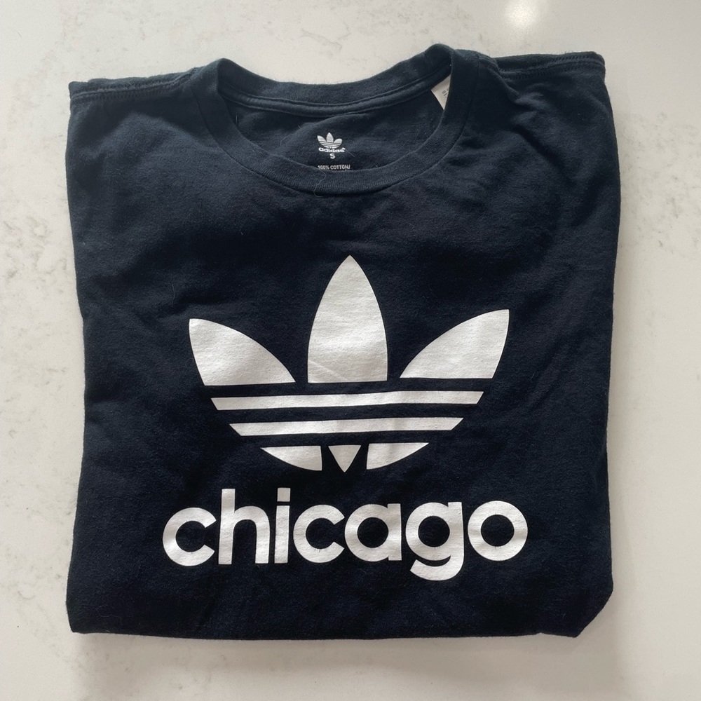 Adidas trefoil chicago shirt